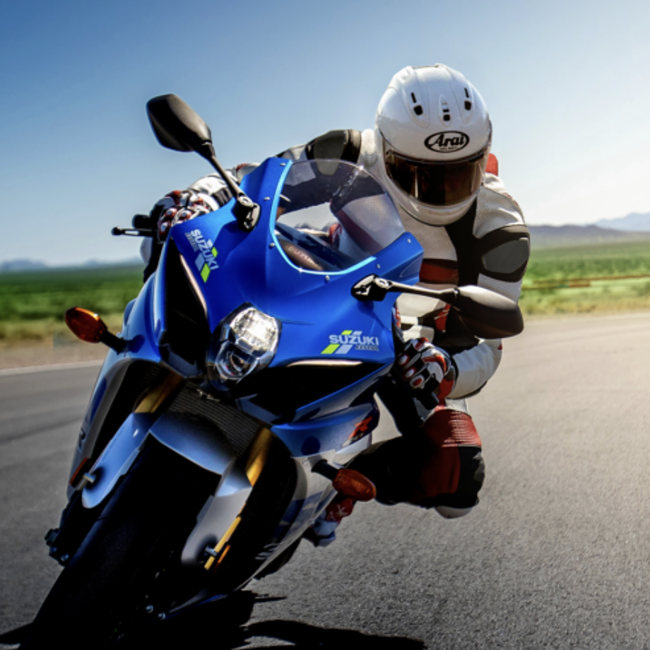 Arai RX-7V Evo on rider